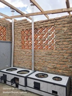 Combination of Firewood and Charcoal Energy Saving Cooking Stove