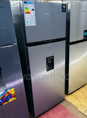 Hisense 270litres Double Door Fridge With Water Dispenser