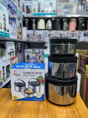 3pcs Lunch Box Set | Insulated | 2.5l 5l 8l | Vacuumed