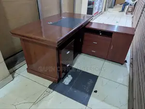 Second Hand Executive Desk, Full Set With an L Extension and Drawer