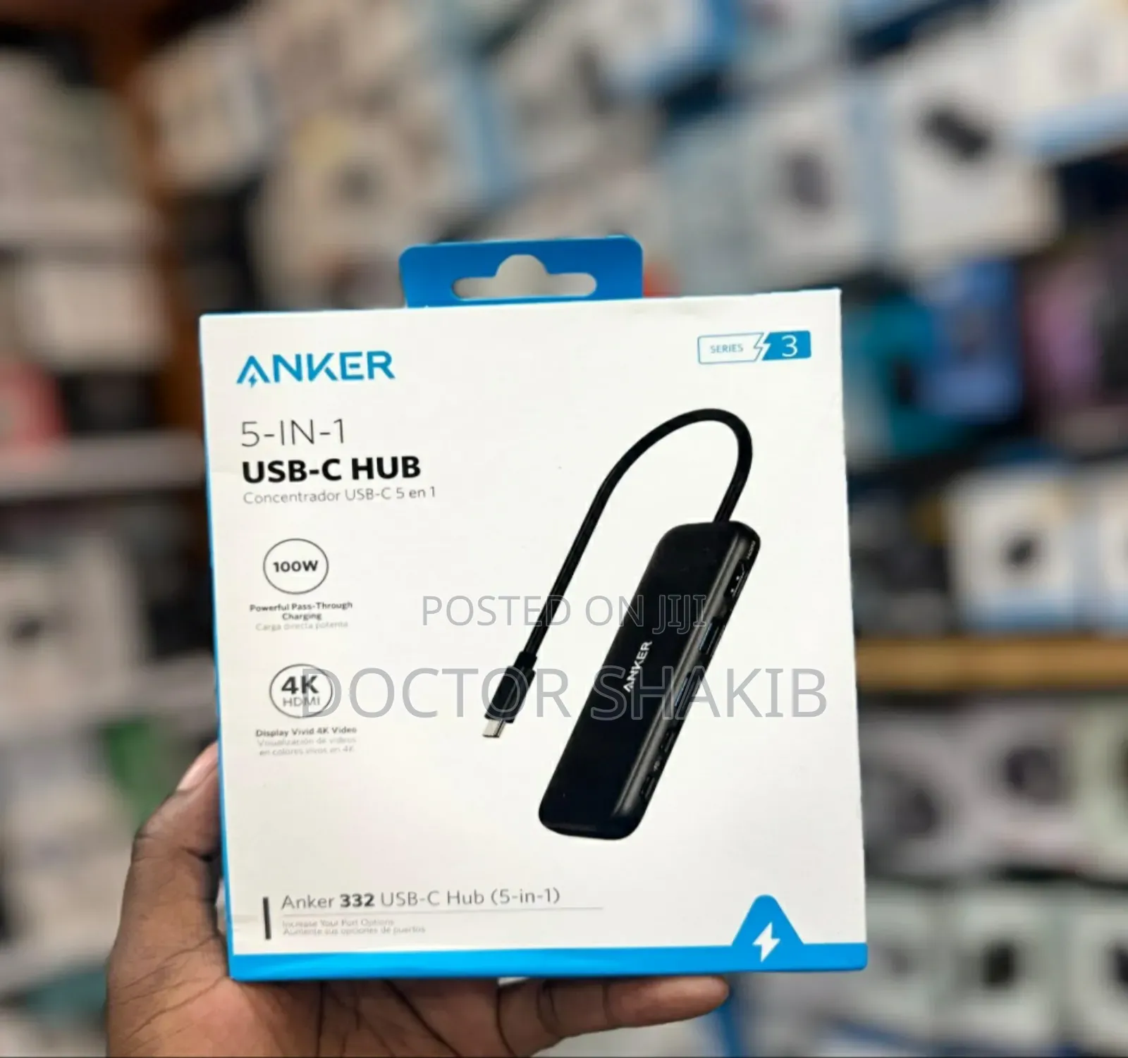 High Performance Anker 5 in 1 Usb-C Hub (332)