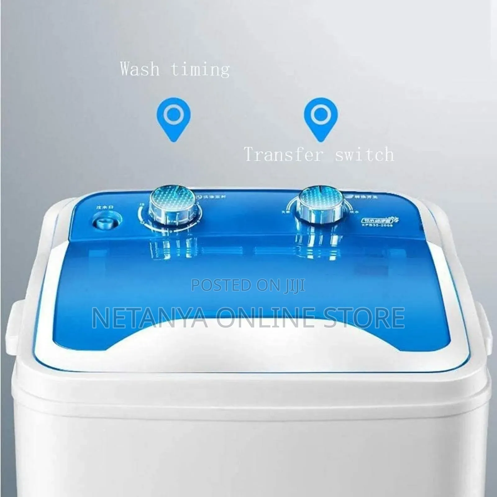 7kg Single Tub Washing Machine With Drain Basket