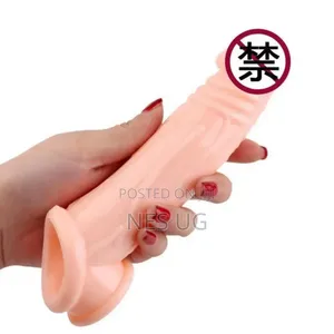 Reusable Penis Sleeve Extender Delay Ejaculation For Men