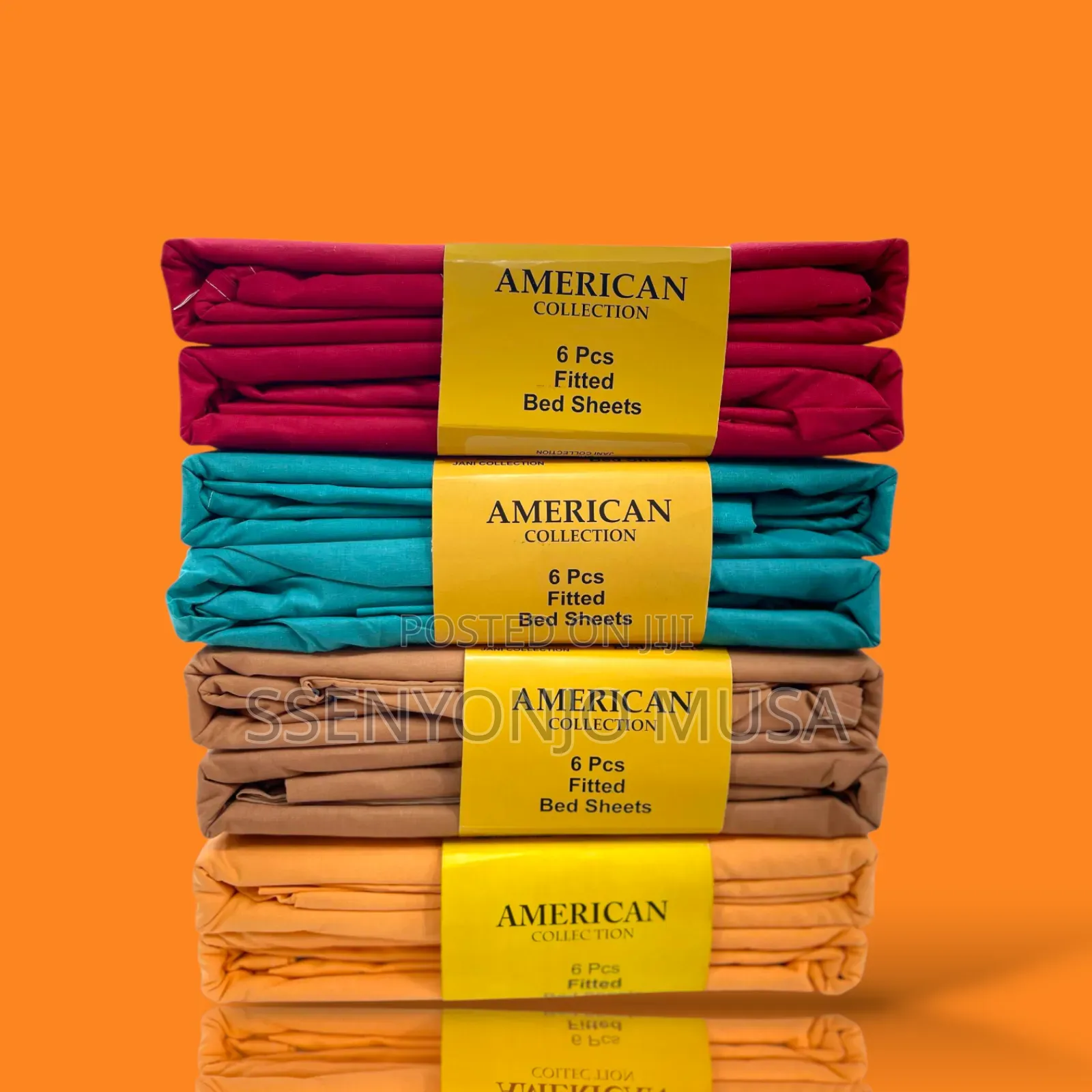 Vibrant 2-Pack Bedsheet Set With 4 Pillow Cases - 60x60cm -