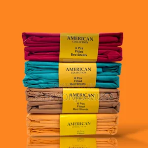 Vibrant 2-Pack Bedsheet Set With 4 Pillow Cases - 60x60cm -