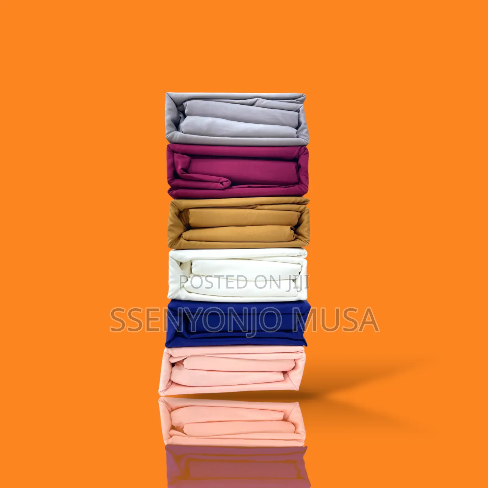 4-Pieces Bedsheets Set - Multicolor, Soft Comfortable