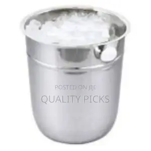 Stainless Steel Ice Bucket.