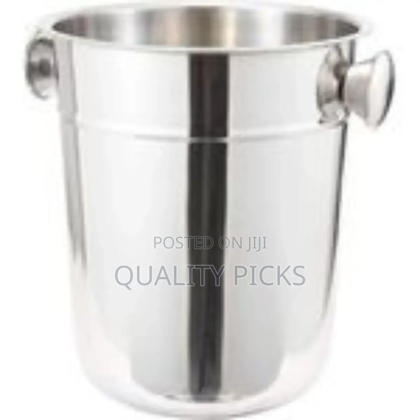 Stainless Steel Ice Bucket.