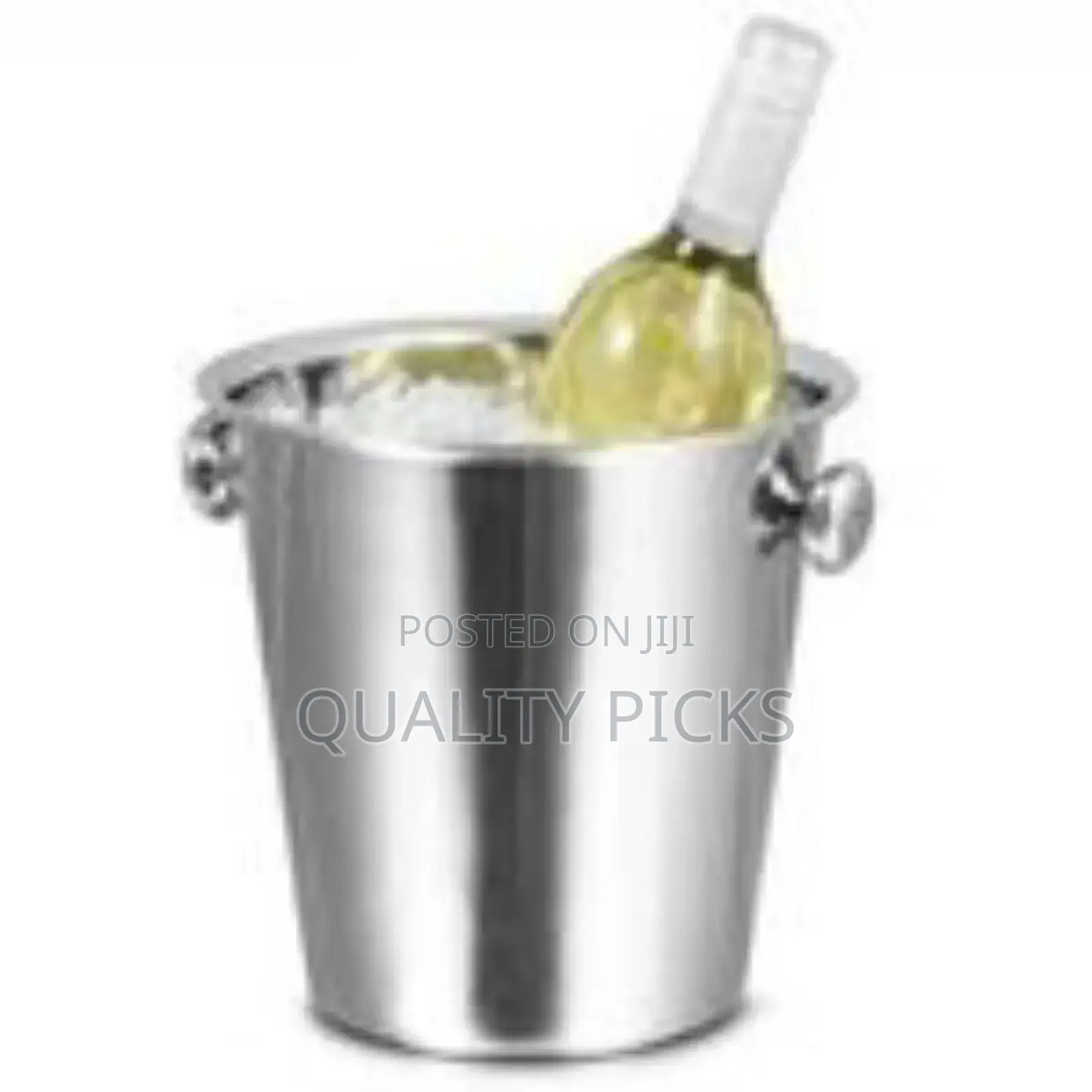 Stainless Steel Ice Bucket.