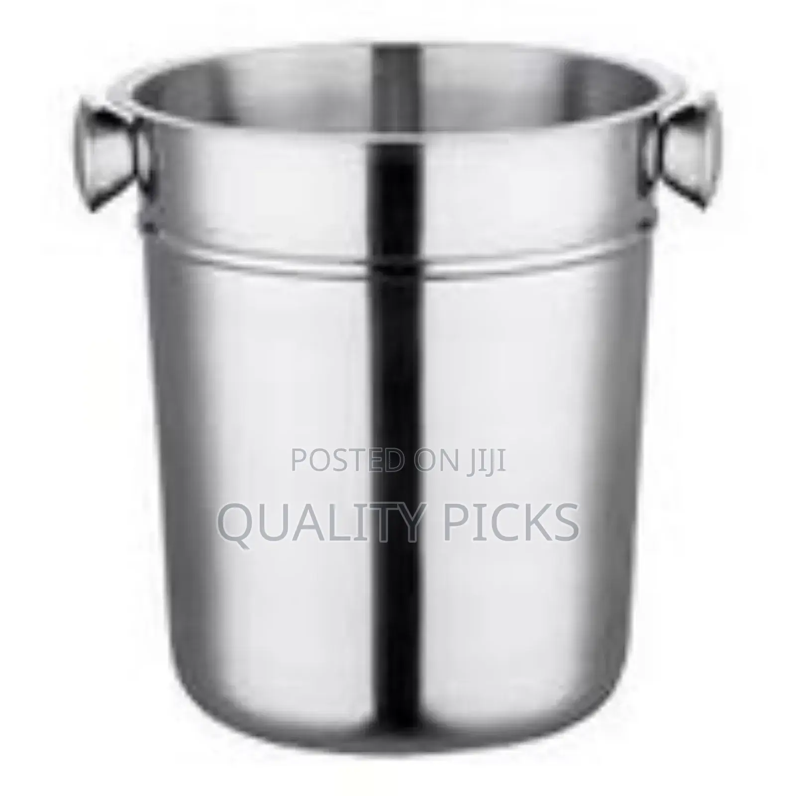 Stainless Steel Ice Bucket.