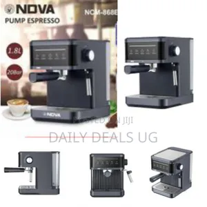 Nova Commercial Professional Coffee Maker Semi-Automatic Ready to Make