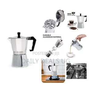 Coffee Maker Moka Pot Top Expresso Latte Stove Percolator 6 Cups 300ml