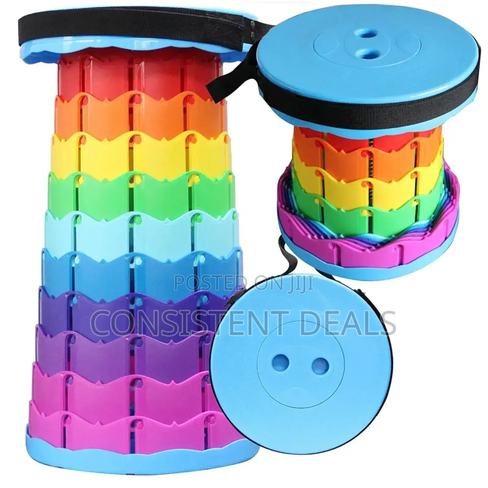 Portable Retractable Folding Stool