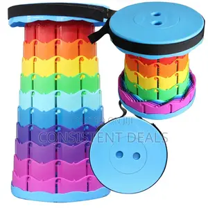 Portable Retractable Folding Stool