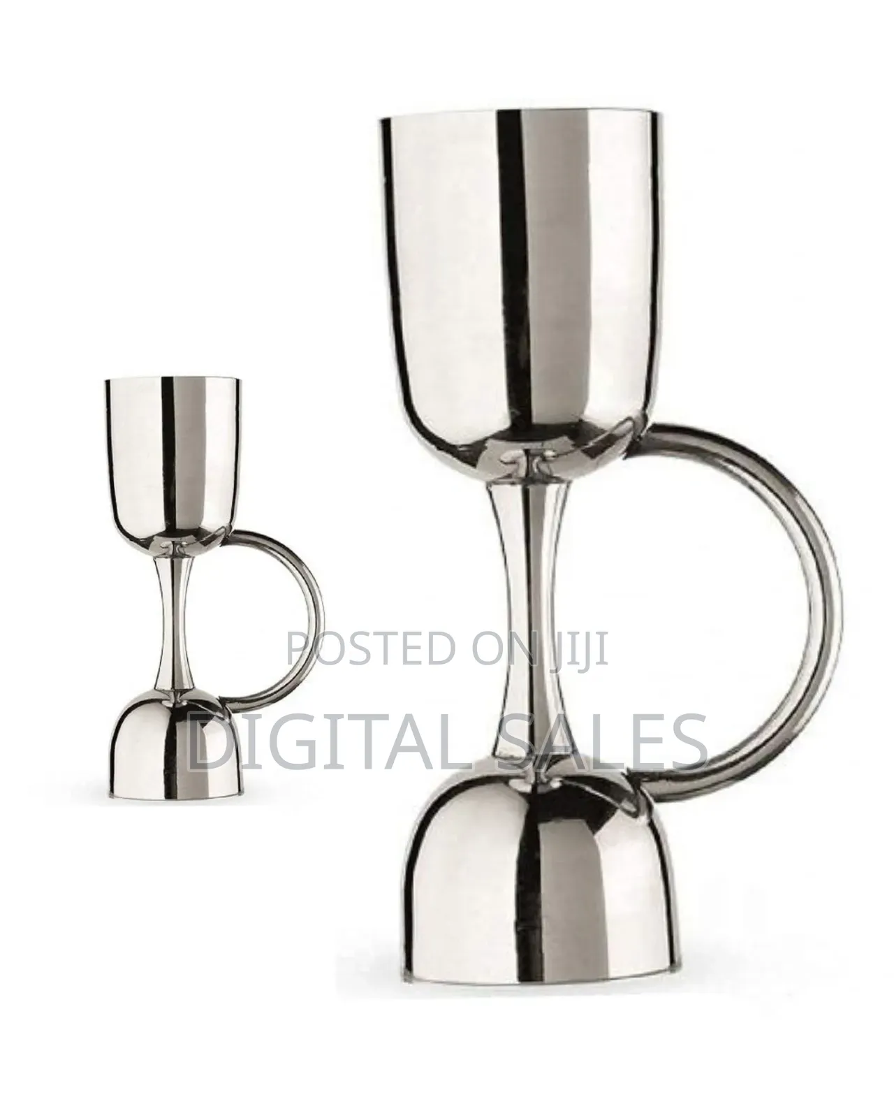 A General 2 Piece Peg Measurer With Handle Jigger 30 60 Ml Cocktail