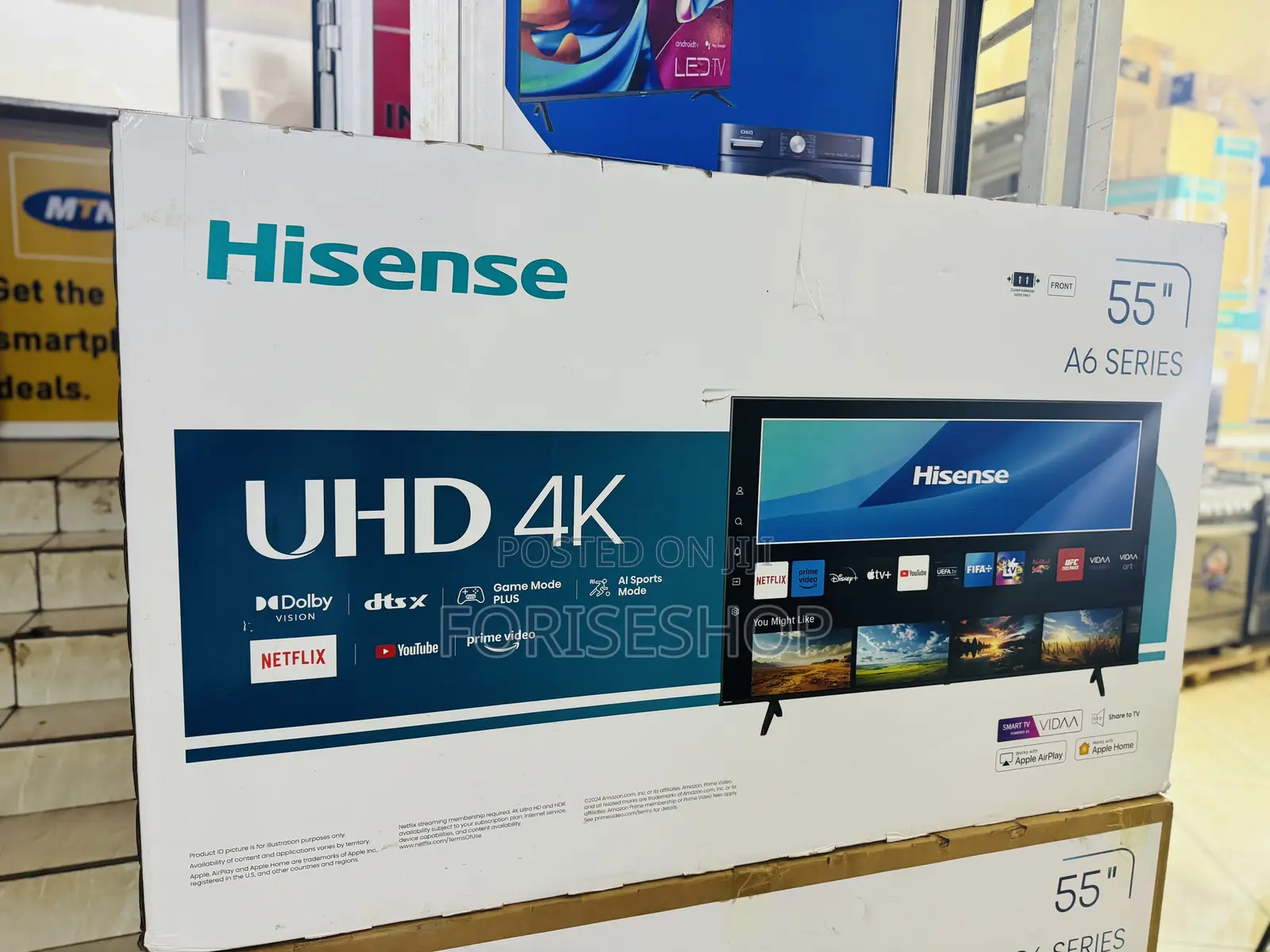 Hisense 55 Inch Uled Smart Tv
