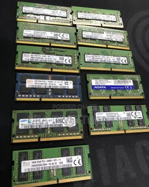 Original Laptop Ram Ddr2, Ddr3, Ddr3l, Ddr4/Pc4 Ddr5 All Sizes