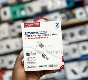 New Promate 27w Power Delivery Usb-C to Lightning Cable