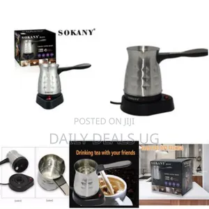 Sokany 0.5l Coffee Maker Machine Stainless Steel Electrical Kettle Pot