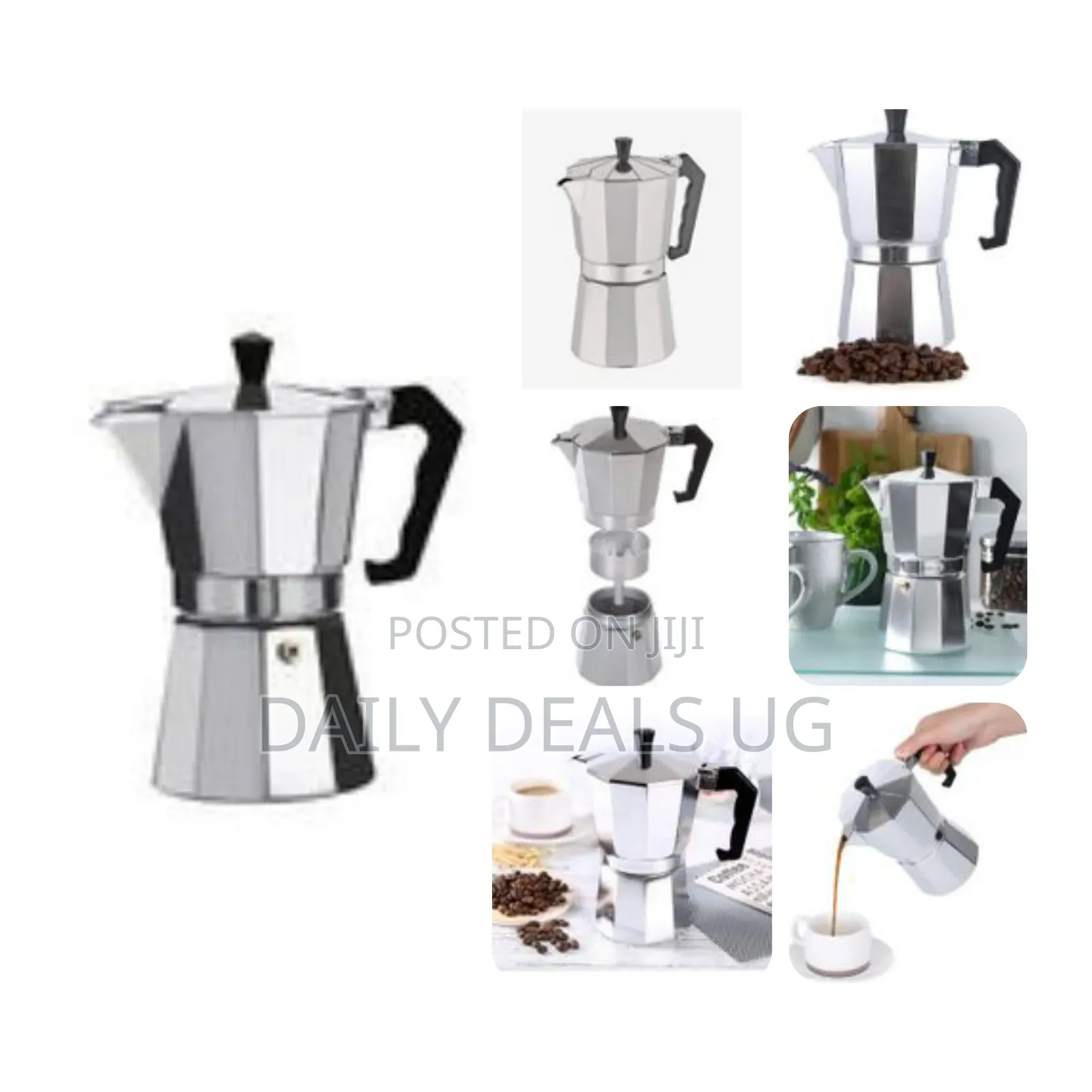 Moka Express Iconic Stovetop Espresso Maker, Makes Real Italian Coffee