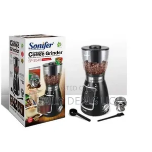 Sonifer Electric Nuts Spice Herbs Coffee Grinder Machine -black