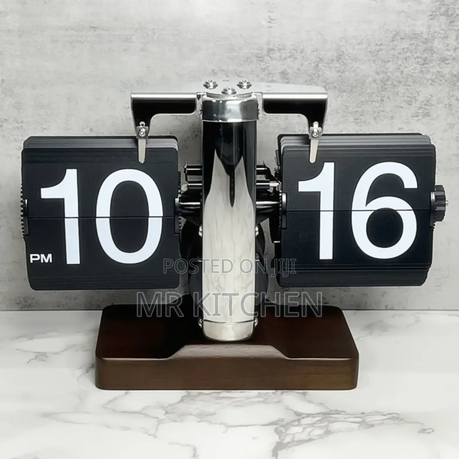 European Flip Desktop Clock