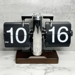 European Flip Desktop Clock