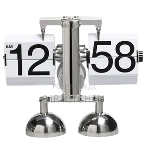 European Flip Desktop Clock