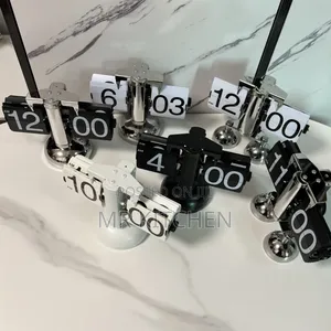 European Flip Desktop Clock