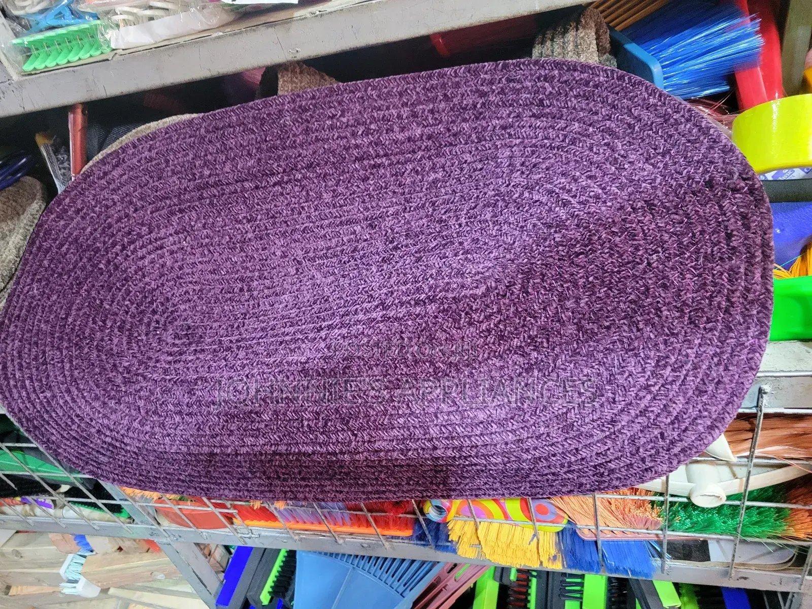 Wolen Bathroom Oval Door Mat