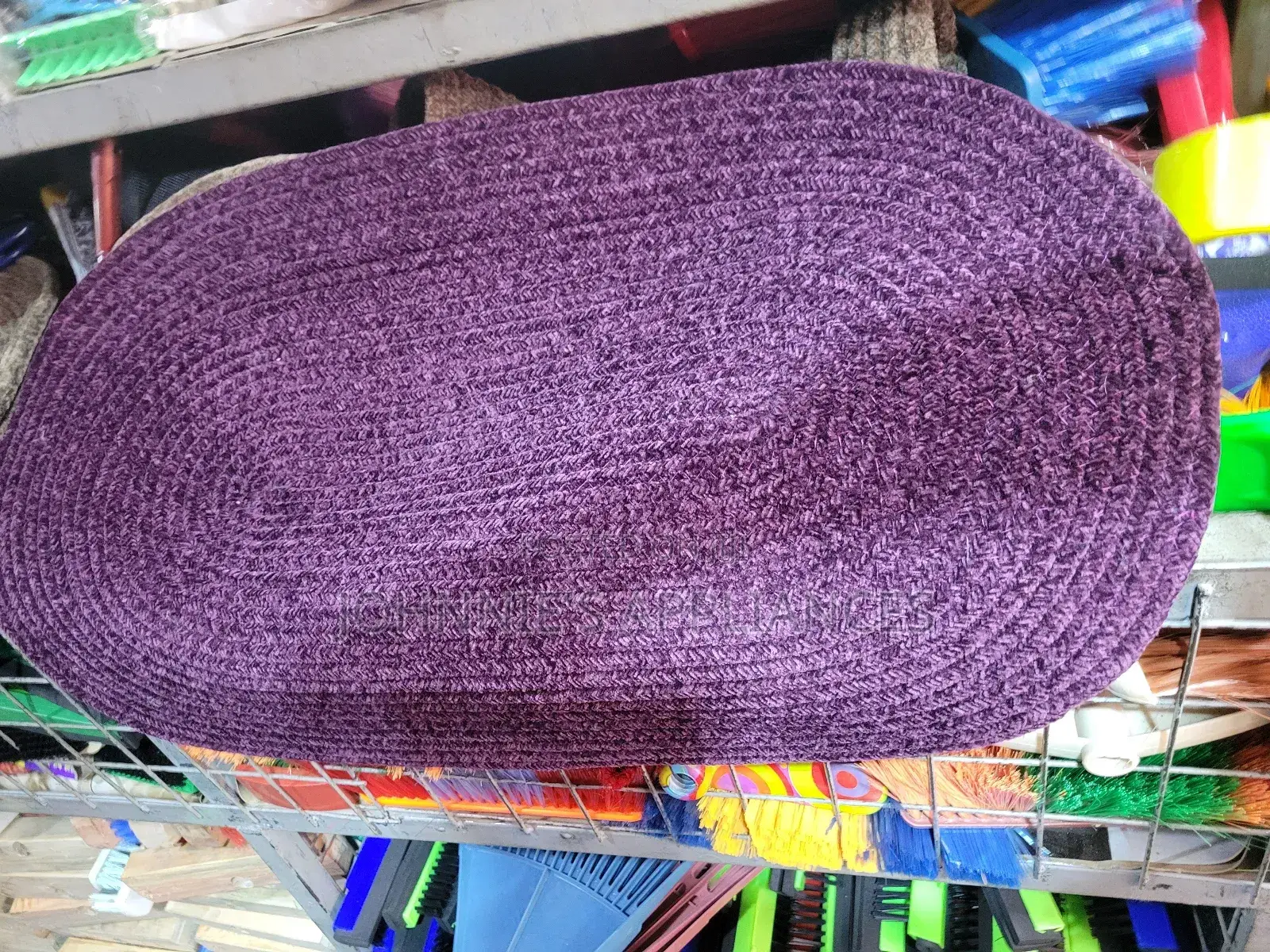 Wolen Bathroom Oval Door Mat