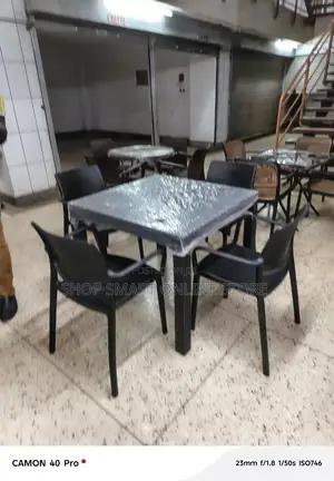 Plastic Table and Chairs Plastic Table and Chairs for Bars, Gardens