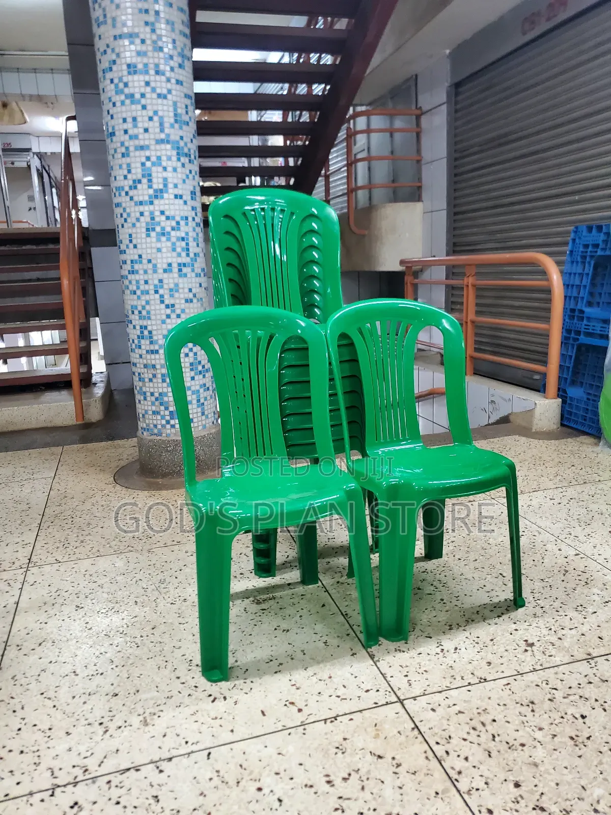 Best Armless Plastic Chairs Plastic Chairs Mukwano *Green *