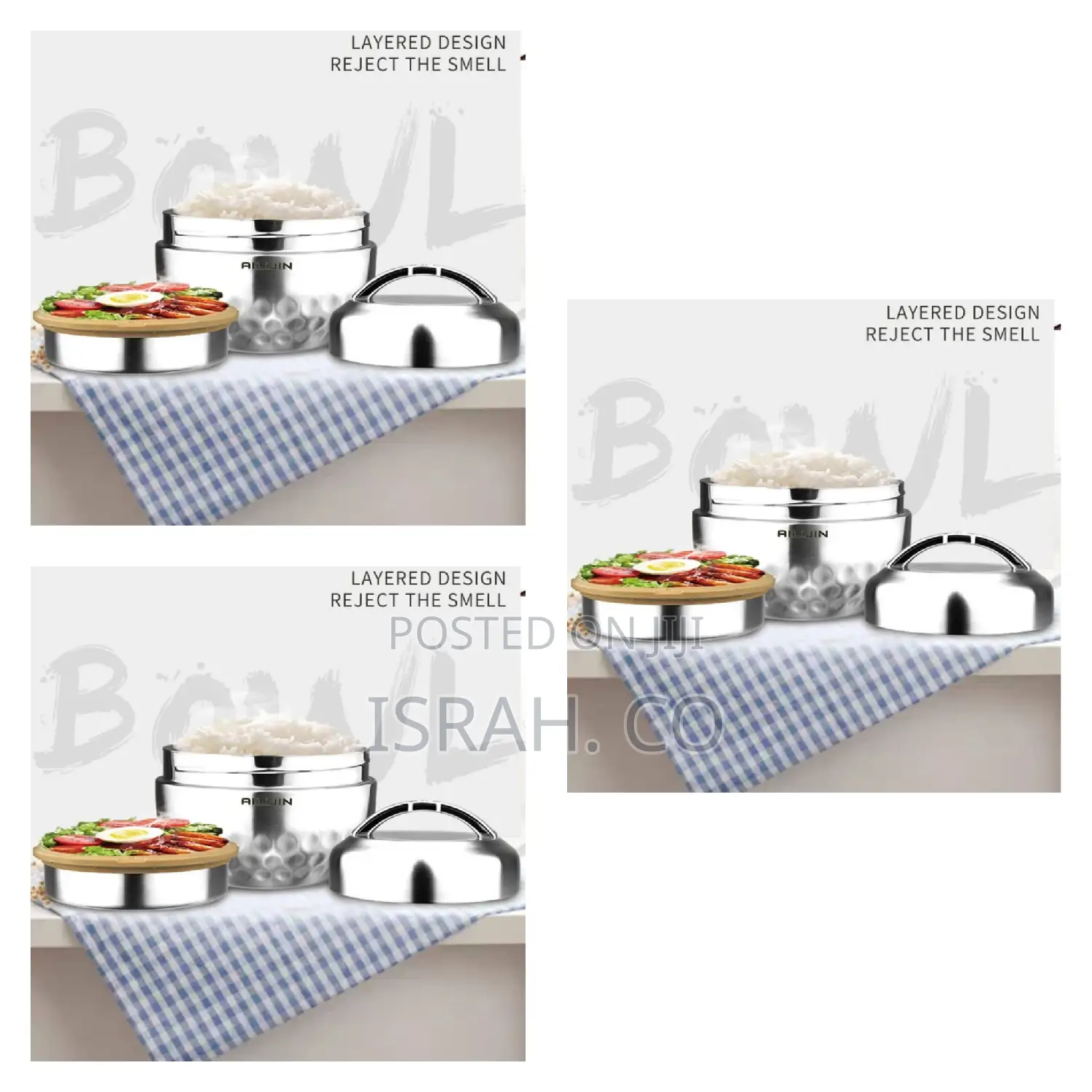 Unique Design Stainless Steel Lunch Box