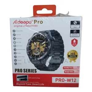 Aldeepo Pro Smartwatch: Beyond Time. Smart Life