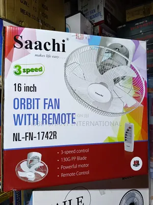 Celling Fan Saachi 16-Inch Orbit Fan With Remote
