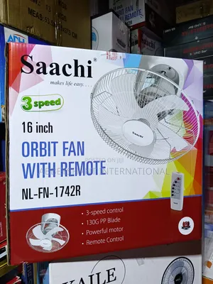 Celling Fan Saachi 16-Inch Orbit Fan With Remote