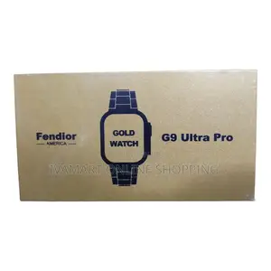 Fendior America G9 Ultra Pro: Gold Smart Watch