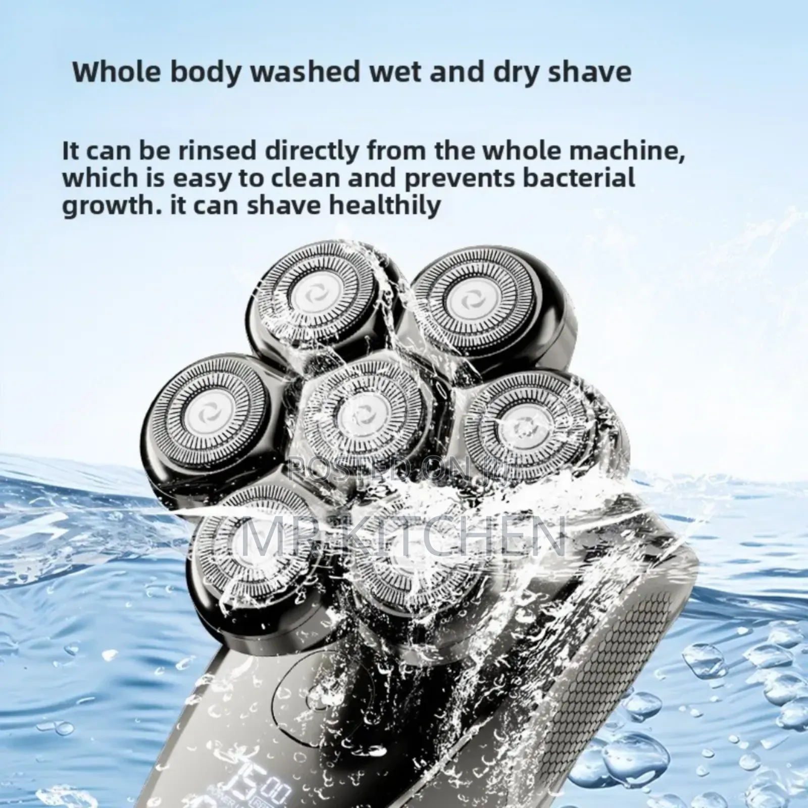 Rechargeable Beard 6 Head Trimmer