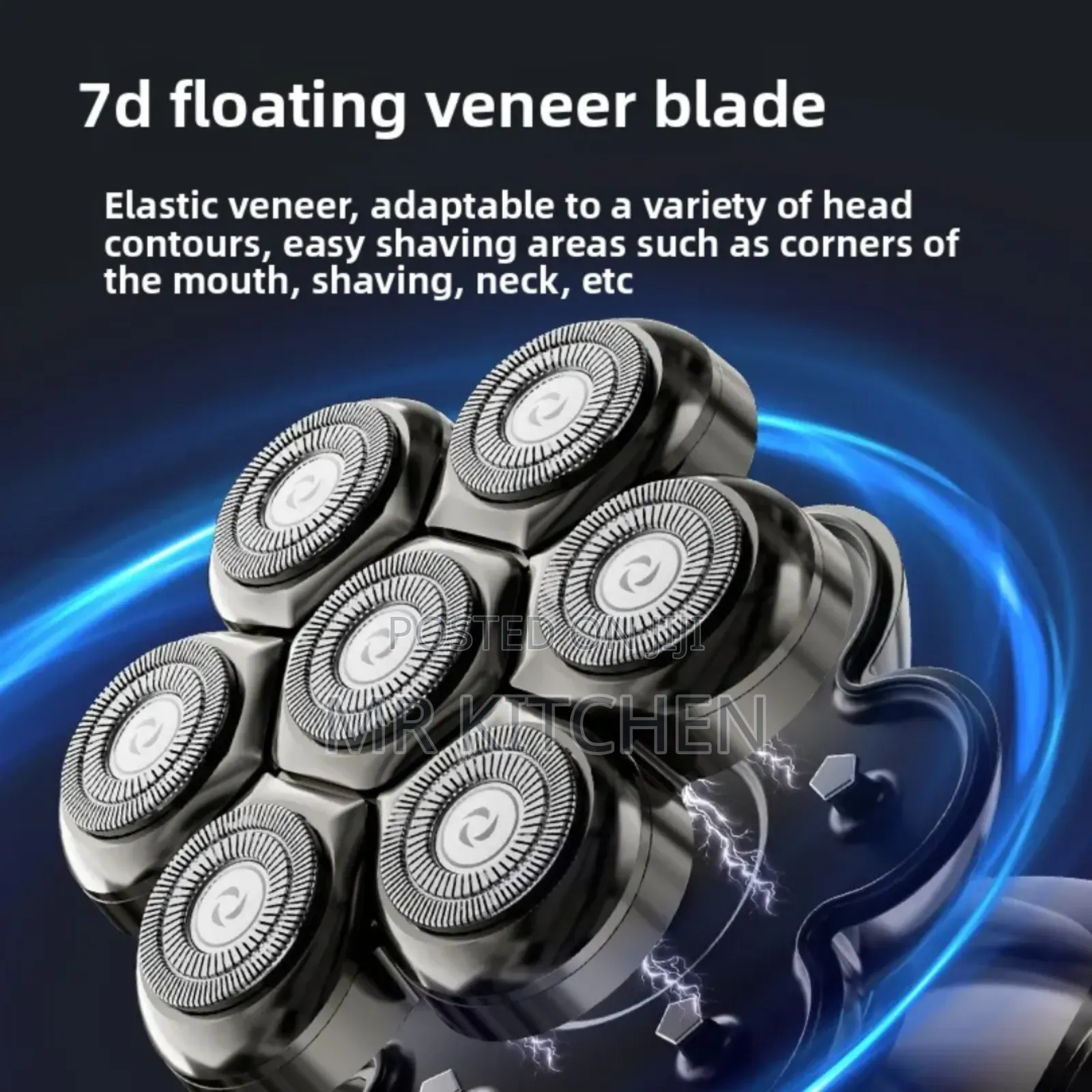 Rechargeable Beard 6 Head Trimmer