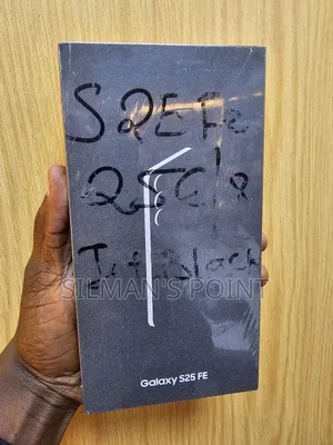 New Samsung Galaxy S25 FE 256 GB Black