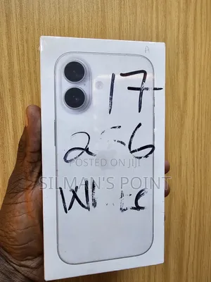 New Apple iPhone 17 256 GB White