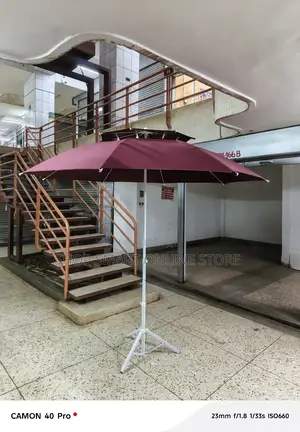 Outdoor Garden Umbrella Garden Umbrella With Base 2.5mtrs