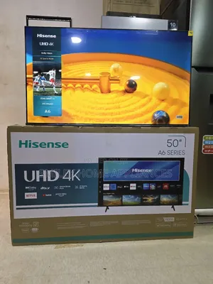 50inches Hisense Uhd- A6series Smart Vidaa Digital at Beeyi Powa Sales