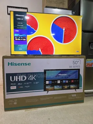 Ultra Hd- Hisense 50inches Smart Vidaa With Dolby Atmos Sound System
