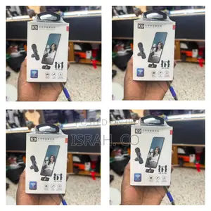 Double Wireless Microphone for Phones -