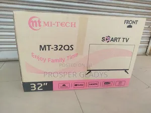 Mitech 32 Smart Android Digital Flat Screen Flameless.