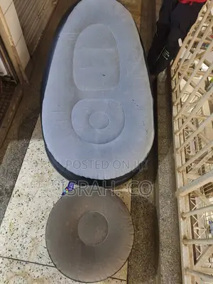Inflatable Sofa Chair With Foot Stool