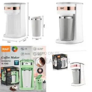 Raf Automatic 4 Cup Espresso Drip Coffee Maker Machine 700watts 420ml