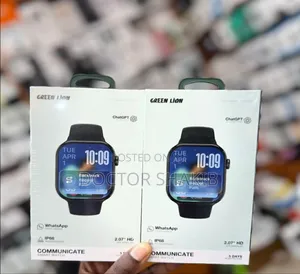 New Green Lion Communicate Smart Watch With Whatsapp Chat and Voice